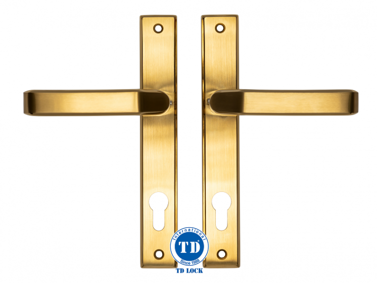 KHÓA CƠ INOX MÀU GOLD