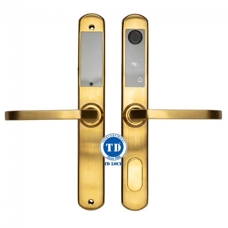 KHÓA ĐIỆN TỬ MÀU GOLD